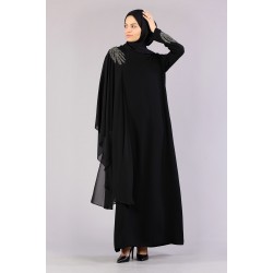 Tekbir 2536 فستان مزين بحجر Tekbir 2536 فستان مزين بحجر