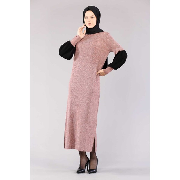 Tekbir 8291 Balloon Sleeve Dress Single