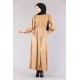 Tekbir 6023 Leather Garni Dress