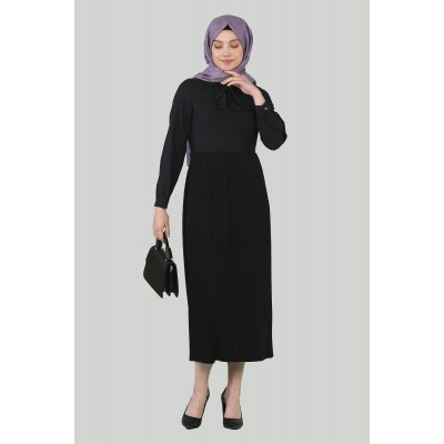 فستان تكبير واسع أسود فستان تكبير واسع أسود