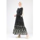 Tekbir Cactus Point Dress Black