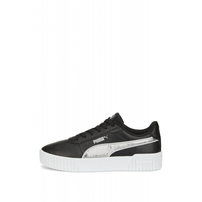 Puma Women shoes Carina 2.0 Glitzy Jr Black Women's Tennis Shoe Puma Women shoes Carina 2.0 Glitzy Jr Black Women's Tennis Shoe