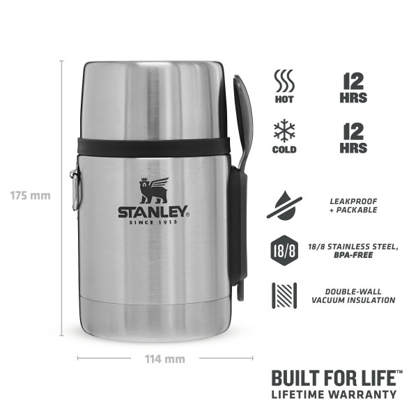 Stanley Adventure Stainless Steel Thermos Food Thermos 0.53 L - th-1172