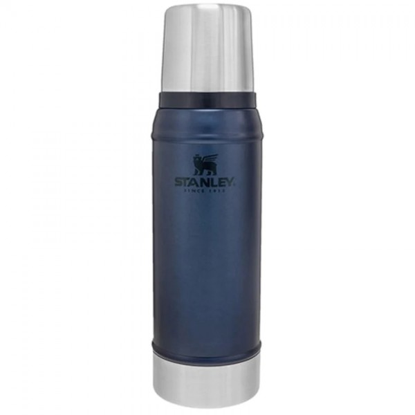 Stanley Classic thermos flask with mug, 0.47l, Navy