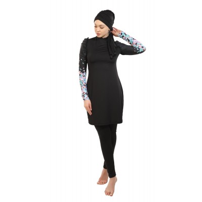 Mayo Burkini  Beliz Pleated Swimsuit Butterfly (2108 K) Mayo Burkini  Beliz Pleated Swimsuit Butterfly (2108 K)