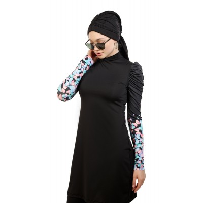 Mayo Burkini  Beliz Pleated Swimsuit Butterfly (2108 K) Mayo Burkini  Beliz Pleated Swimsuit Butterfly (2108 K)