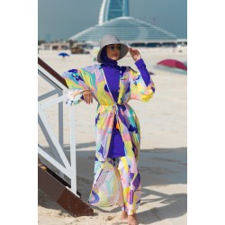 burkini cover Marina Colourful Caftan Kimono Pareo P2332 burkini cover Marina Colourful Caftan Kimono Pareo P2332