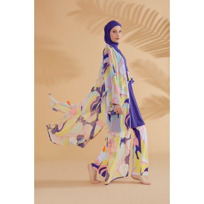 burkini cover Marina Colourful Caftan Kimono Pareo P2332 burkini cover Marina Colourful Caftan Kimono Pareo P2332