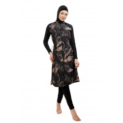 Mayo Burkini Crocus Fully Covered Swimsuit - Leopard