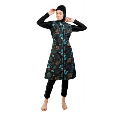Mayo Burkini Emel Fully Covered Swimsuit - Mussels Mayo Burkini Emel Fully Covered Swimsuit - Mussels