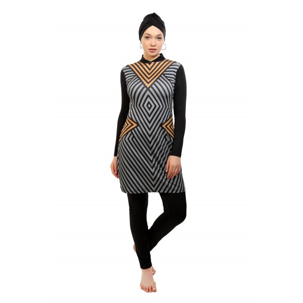 Mayo Burkini  Esra Full Covered Geo