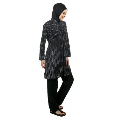 Mayo Burkini Jasmine Fully Covered Swimsuit - Speck Mayo Burkini Jasmine Fully Covered Swimsuit - Speck