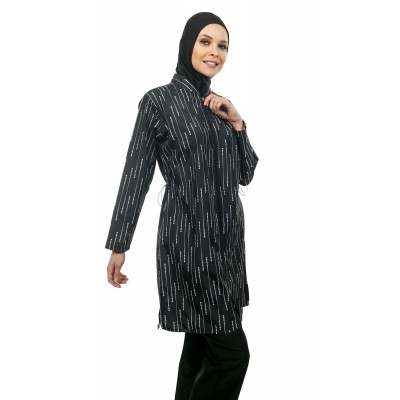 Mayo Burkini Jasmine Fully Covered Swimsuit - Speck Mayo Burkini Jasmine Fully Covered Swimsuit - Speck