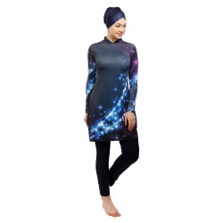 Mayo Burkini  Star Design Swimwear Mayo Burkini  Star Design Swimwear