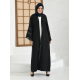 Filizzade Woman Abaya Unlined Fabric Embroidered