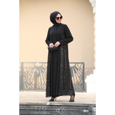 Abaya Silvery  Abaya Silvery
