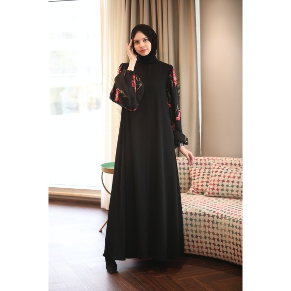 ABAYA red sleeve