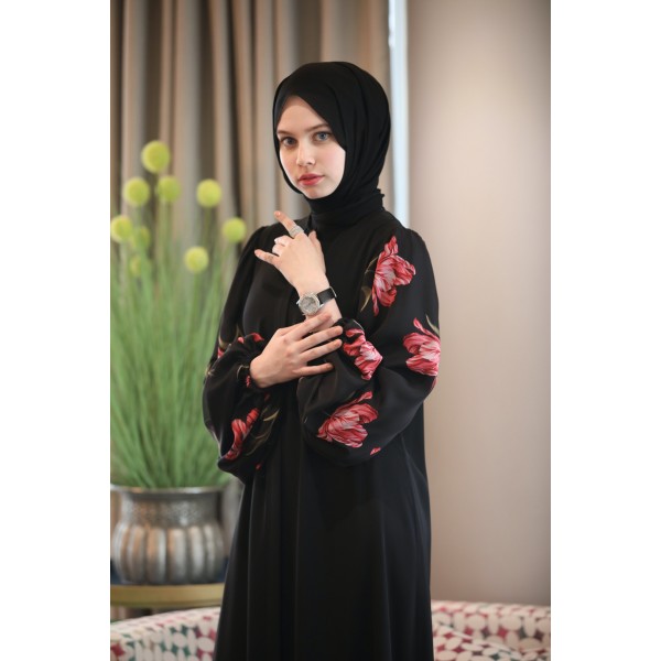 ABAYA red sleeve