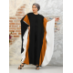 Abaya Tricolor Open Front