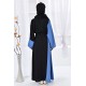 Filizzade Woman Unlined Open Front Garnish Abaya