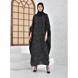 Filizzade Women's Abaya, Unlined Round Neck, Various Colors