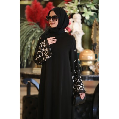 Abaya LACE SLEEVE FERRACE Abaya LACE SLEEVE FERRACE