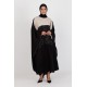 Filizzade Woman abaya Unlined - Crew neck - Abaya - Tuncay