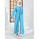 Filizzade Woman abaya Unlined - Crew neck