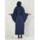 Filizzade Women's unlined abaya with shoulder and arm decoration