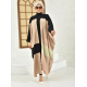 Filizzade Woman abaya Unlined Multi Piece Garnish Abaya