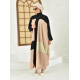 Filizzade Woman abaya Unlined Multi Piece Garnish Abaya