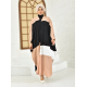 Filizzade Woman abaya Unlined Multi Piece Garnish Abaya