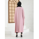 Filizzade Woman Abaya Open Front Abaya Unlined