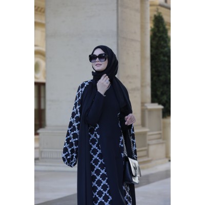 فستان أسود موسمي فستان أسود موسمي