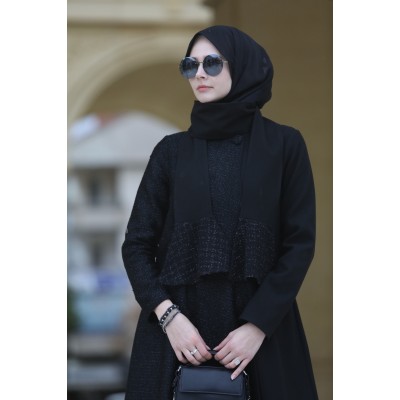 مانتو شانيل مزدوجة الصدر مانتو شانيل مزدوجة الصدر