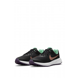Nike Women shoes REVOLUTION 6 Black Unisex Running Shoes