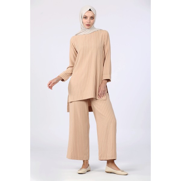 Tekbir İkoll Basic Striped Set