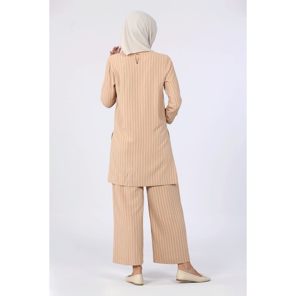 Tekbir İkoll Basic Striped Set