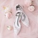 Wedding Shoes Women's Knit Flat Heel Closed Toe Flats With Applique