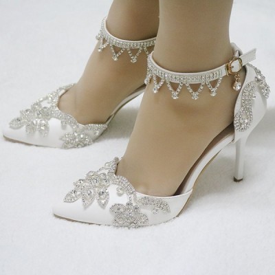 أحذية الزفاف المرأة Leatherette Stiletto كعب مغلقة إصبع القدم مضخات الصنادل ماري جين أحذية الزفاف المرأة Leatherette Stiletto كعب مغلقة إصبع القدم مضخات الصنادل ماري جين