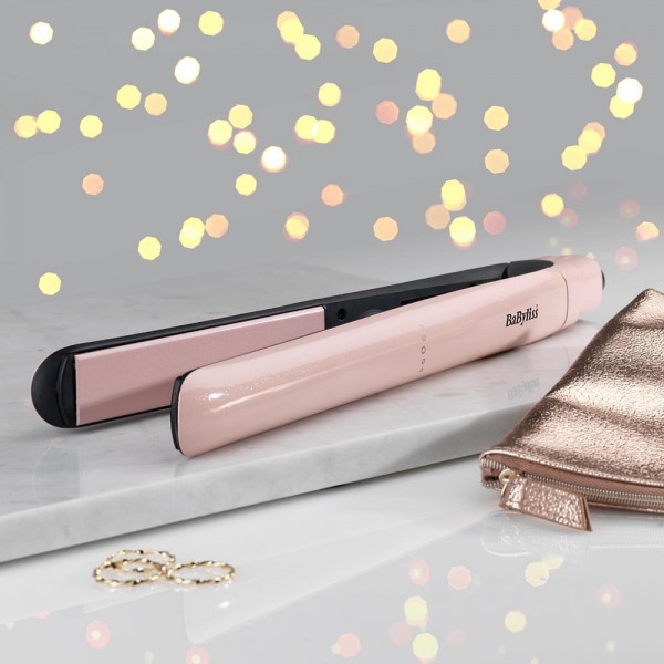 BaByliss 2498PRE Rose Blush 235 Hair Straightener