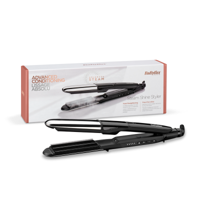 BaByliss ST496E Steam Mist Steam Hair Straightener BaByliss ST496E Steam Mist Steam Hair Straightener