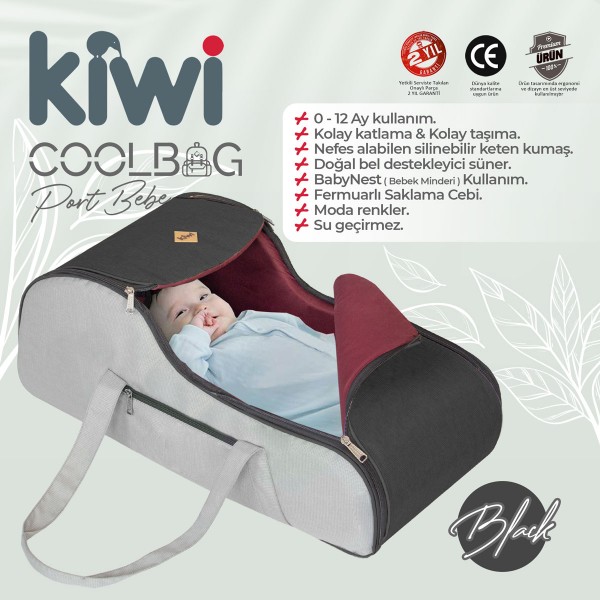 Baby box for mam Kiwi Coolbag Waterproof Imported Fabric Carry Cot