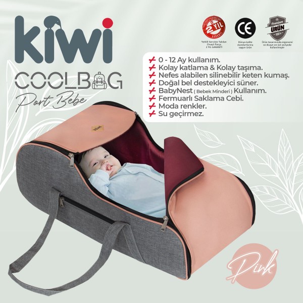 Baby box for mam Kiwi Coolbag Waterproof Imported Fabric Carry Cot