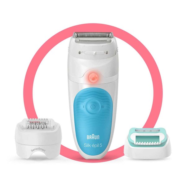 Braun Silk-épil 5 5610 SensoSmart Wet & Dry Epilator / Epilation