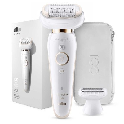 Braun Silk-épil 9 Flex 9002 100th Year Special Max Series Wet & Dry Epilator Braun Silk-épil 9 Flex 9002 100th Year Special Max Series Wet & Dry Epilator