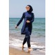 Mayo burkini Marina Swimsuit Hijab Swimsuit 1969-Navy Blue