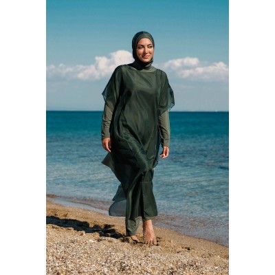 burkini cover Marina Hijab Swimsuit Over Kaftan Kimono Pareo P2202-Khaki burkini cover Marina Hijab Swimsuit Over Kaftan Kimono Pareo P2202-Khaki