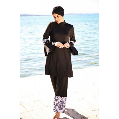 Mayo burkini Marina Swimsuit Hijab Swimsuit 1958-Black Mayo burkini Marina Swimsuit Hijab Swimsuit 1958-Black