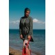 Mayo burkini Marina Khaki Women's Pattern Detailed Design Hijab Swimsuit M2279